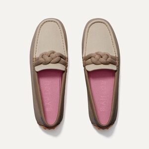 Rothy's The Braid Driver - Latte Foam Size 10